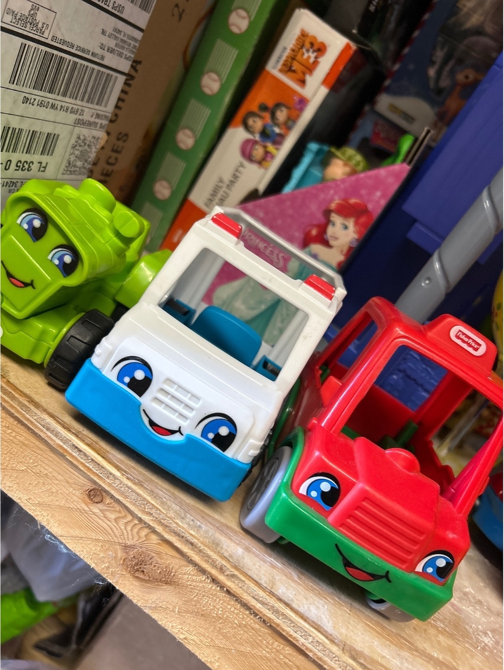 Three little people vehicle